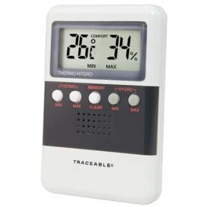 Termohigrómetro - Medidor de temperatura y humedad con certificado
